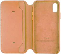 Чохол-книжка Apple Book Cover Case iPhone X Brown