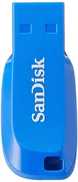Флеш-накопичувач Sandisk 16GB USB Cruzer Blade Blue Electric (SDCZ50C-016G-B35BE) - мініатюра 1