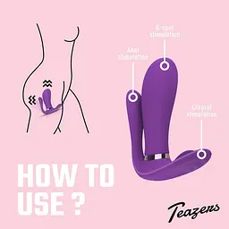 Вібратор Teazers Purple Pleaser, 11 см (фіолетовий) - мініатюра 9