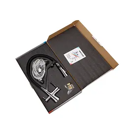 Змішувач для кухні Mixxus Premium Magnet 021 з гнучким виливом MI6973 Хром - мініатюра 2