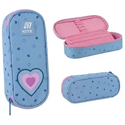 Пенал Kite 599 Lovely, шкільний без наповнення (K25-599-11)