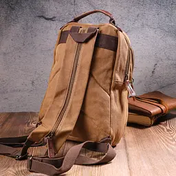 Зручний рюкзак із текстилю 22х32х8 см Vintage 22х32х8 см sum0021444 - мініатюра 9