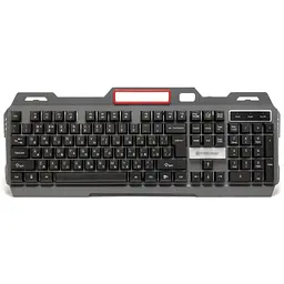 Клавіатура Hölmer K-02GS RGB Backlight USB UA Black (K-02GS) - мініатюра 2