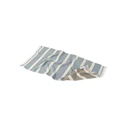 Рушник Lotus Home - Milana muslin lead blue-khaki 80x160 - мініатюра 6