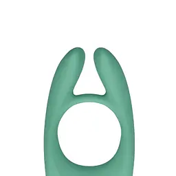 Кільце ерекційне Loveline Pointed Cock Ring 10.7 см (зелений) - мініатюра 7