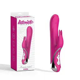 Вібратор-кролик Intimate Melody Missile 23.5 см рожевий - мініатюра 6