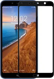 Захисне скло Tempered Glass 9D Full Glue Xiaomi Redmi 7A black