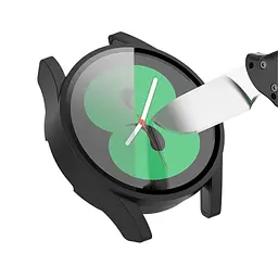 Захисний чохол із склом DBPro Watchbands Samsung Galaxy Watch 4 40mm чорний (WB00S440CASE3) - мініатюра 4
