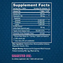 Комплексні травні ферменти Haya Labs Super Enzymes 90 таблеток (820523) - мініатюра 2