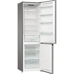 Холодильник Gorenje з нижн. мороз. камерою 200х60х60 см 2 двері 235(96)л А++ NoFrost+ сірий - мініатюра 8
