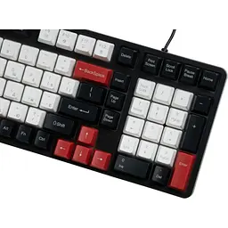 Клавіатура AOC GK116H1 LED USB UA White/Red/Black (GK116H1/97) - мініатюра 2