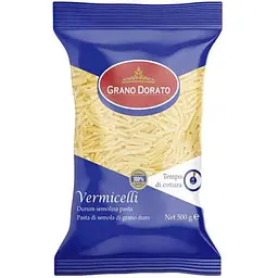 Макаронні вироби GRANO DORATO 500г Вермішель (VERMICELLI)