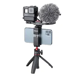 Штатив Ulanzi Vijim Xiaomini Portable and Adjustable Desktop Tripod UV-1601 MT-08 Black - мініатюра 7