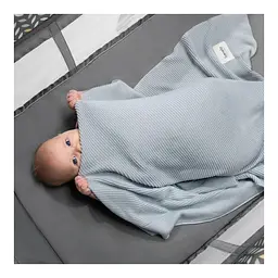 Ковдра Lionelo Bamboo Blanket Grey 100х75 см сіра (LO-BAMBOO BLANKET GREY) - мініатюра 6