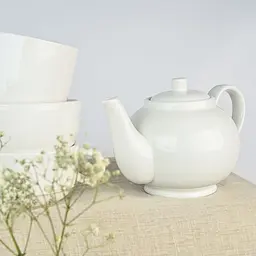 Чайник МВМ My Home Перлина 450 мл білий (KP-96 S WHITE) - мініатюра 3