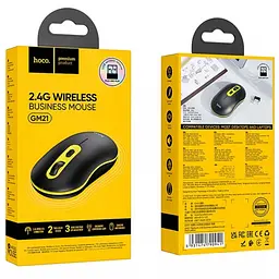 Миша бездротова HOCO GM21 "Platinum" 1600DPI 2.4G мишка - мініатюра 5