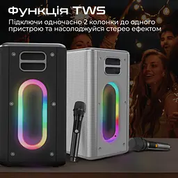 Акустична система HiFuture MusicBox 100W Silver (musicbox.silver) - мініатюра 5