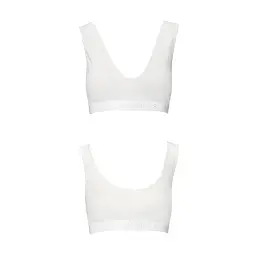 Спортивний топ з еластичної бавовни Passion PS005 TOP white L - мініатюра 2