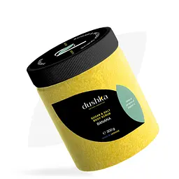 Цукрово-сольовий скраб Банан Dushka 300 г