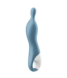Вібратор Satisfyer A-Mazing 1 21.7 см блакитний - мініатюра 3