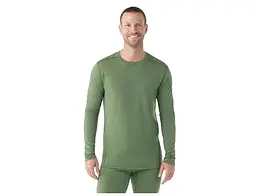 Термофутболка із довгим рукавом чоловіча Smartwool Men's Classic All-Season Merino Baselayer Longs Sleeve Boxed L Зелений - мініатюра 2