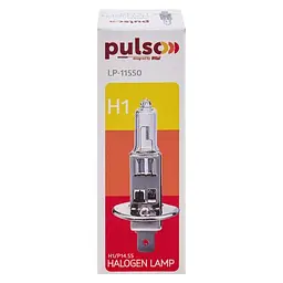 Лампа PULSO/галогенна H1/P14.5S 12v55w clear/c/box