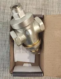 Редуктор тиску Santan 1/2" 3 бар Нікельована латунь 30412 - мініатюра 2