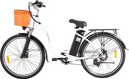 Електровелосипед DYU C6 White [86475] - мініатюра 5