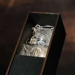 Подарунковий набір віскі Whiskey Stones №11 графин Selecta в дерев'яному пеналі - мініатюра 6