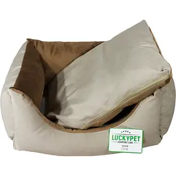 Лежак Luсky Pet Ліра №1, бежевий, 40х50х22 см - мініатюра 2