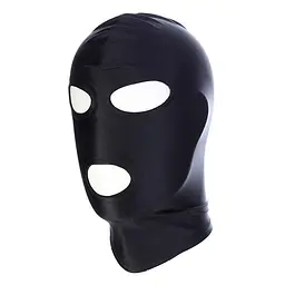 Функціональна маска для обличчя з вирізами для очей і рота One size K000167