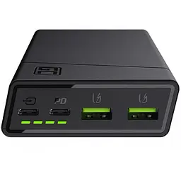 Зовнішній акумулятор (павербанк) Green Cell GC PowerPlay20 20000 mAh 18W Black (PBGC03) - мініатюра 2