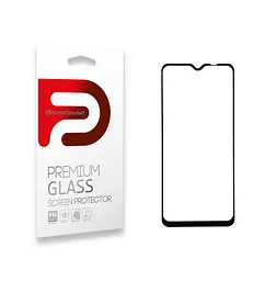 Захисне скло для Xiaomi Redmi 9, Full Glue, 2.5D, на весь екран, глянцеве, загартоване 9H, повне проклеювання по всій поверхні, з чорною рамкою, протиударне, ArmorStandart (ARM56264-GFG-BK)
