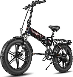 Електровелосипед Engwe EP-2 Pro Black [85480] - мініатюра 2