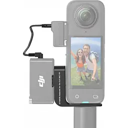 Кріплення Cynova C-X4-CS02 для приймача DJI Mic 2 на екшн-камери Insta360 X4/X3/X2 [142736]
