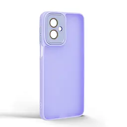 Защитный чехол для Motorola G55 5G, фиолетовый, ShadeX, противоударный, матовый, панель PC+TPU, защита всего корпуса, амортизация ударов при падении, ArmorStandart (ARM83388) - мініатюра 2