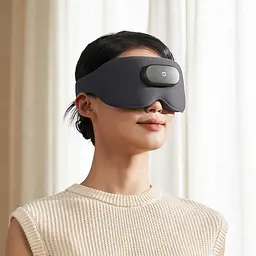 Розумний масажер маска для очей Xiaomi MiJia Smart Massage Eye Mask (MJAMYZYMYY01) Black - мініатюра 4