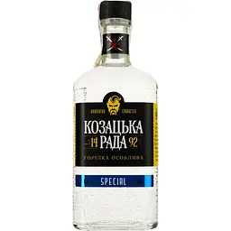 Упаковка горілки Козацька Рада Special 40% 3 л (0.5 л x 6 шт.) - мініатюра 2