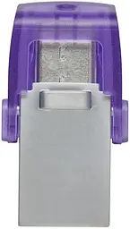 Flash Drive DT Duo 3C 128GB 200MB/s dual USB-A + USB-C Kingston teh0023311 - мініатюра 2
