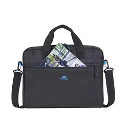 Сумка для ноутбука 14" Regent, Black RivaCase sum0027792 - мініатюра 3