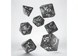 Набір кубиків Classic RPG Smoky & white Dice Set , 7 шт. (SCLE11) - мініатюра 2