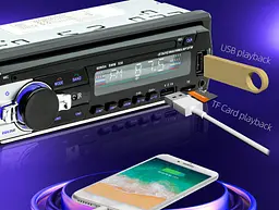 Автомагнітола BT-520 (Bluetooth, USB, AUX) - мініатюра 3