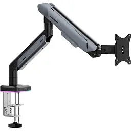 Настільне кріплення для монітора Anda Seat Stealth Pro II RGB 17''-42'' Titanium (AD-W-A9X-1S-BT) [123489] - мініатюра 5