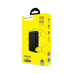 Портативна батарея Hoco J35 10000 mAh Black - мініатюра 5