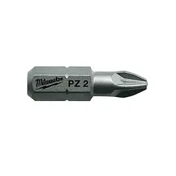 Біта MILWAUKEE, PZ2, 25мм, (25 шт), пластикова коробка - мініатюра 2