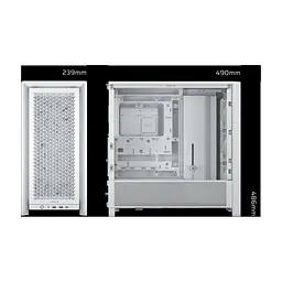 Корпус для ПК Corsair FRAME 4000D RS White (CC-9011313-WW) - мініатюра 9