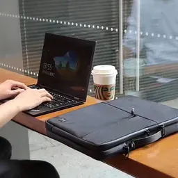 Сумка для ноутбука WiWU Alpha Double Layer Sleeve для MacBook 16/15.6" [Black] [53717] - мініатюра 6