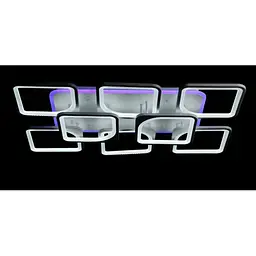 Стельова LED люстра з димерним пультом і підсвічуванням Splendid-Ray 30-3984-10 - мініатюра 3