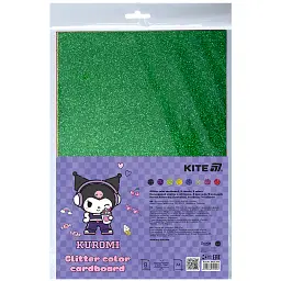 Картон кольоровий Kite Hello Kitty HK24-423 з м гліттером А4 8 аркушів 8 кольорів (HK24-422)