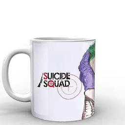 Кухоль GeekLand Загін Самогубців Suicide Squad Joker SS.02.010 330 мл білий - мініатюра 2